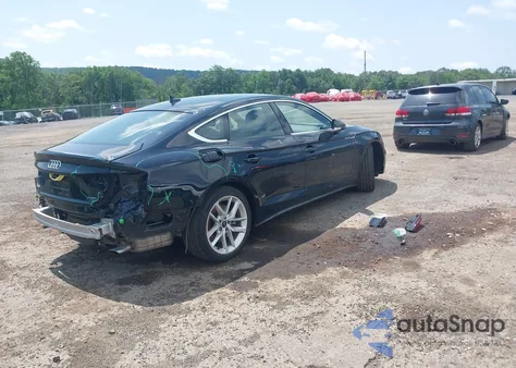 2023 Audi A5 Sportback Premium 45 Tfsi S Line Quattro S Tronic из США, поврежденный, VIN WAUDACF50PA027042